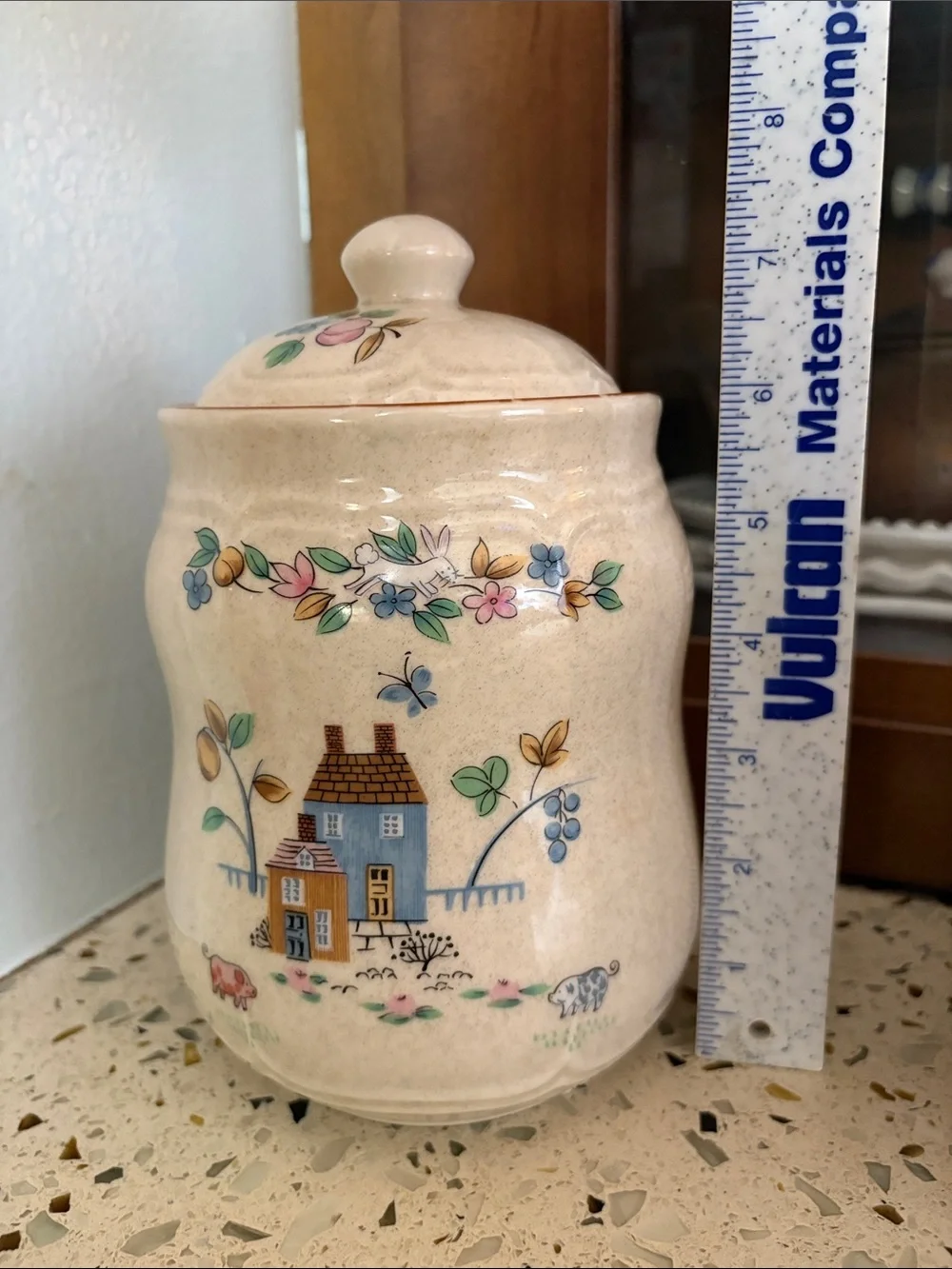Heartland ceramic jar